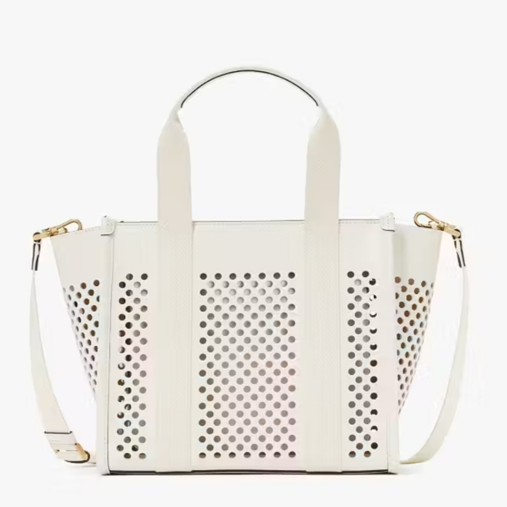 Kate Spade Leather Perforated Tote - Picture 3 of 8
